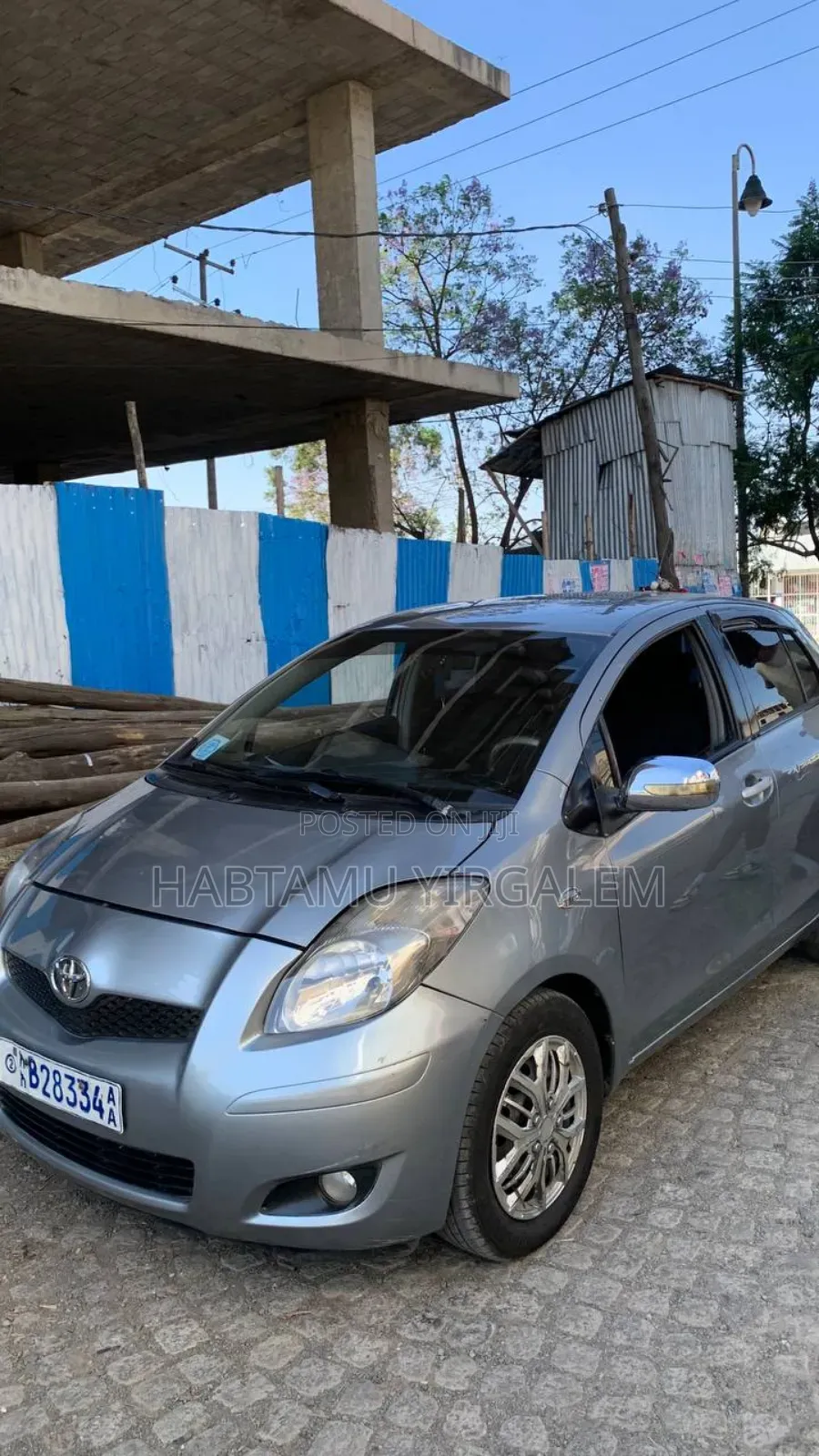 Toyota Yaris 2008 Gray