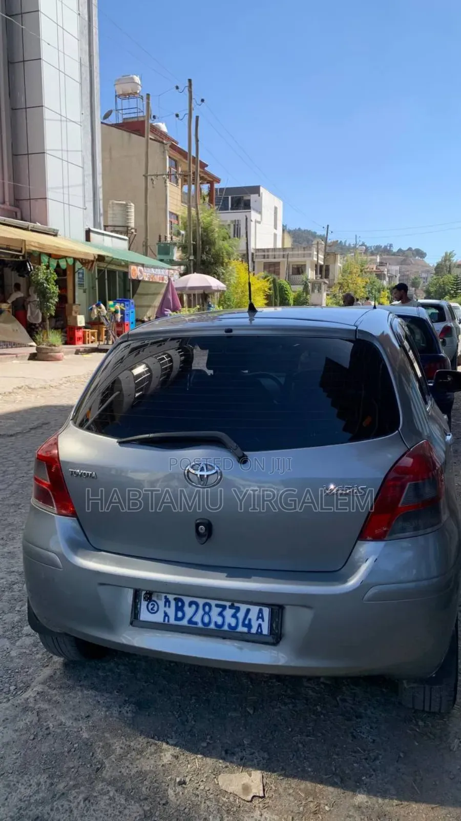 Toyota Yaris 2008 Gray