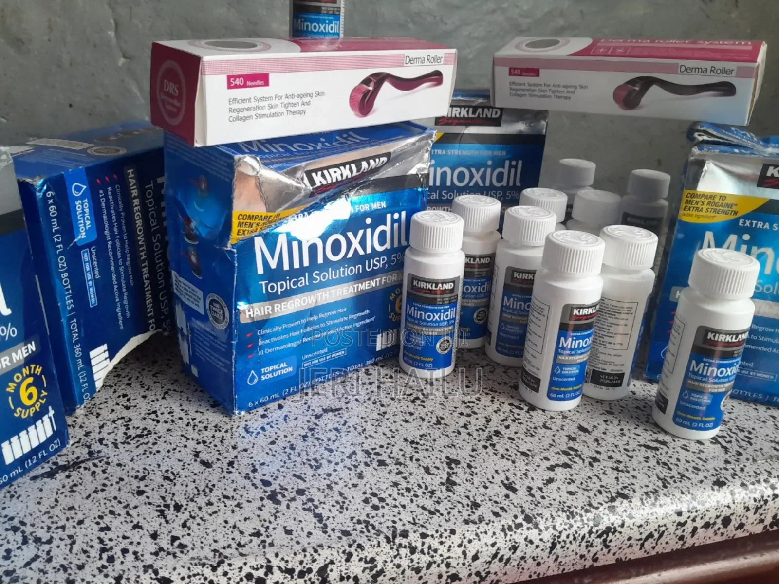 Minoxidil ፀጉር ማሳደግያ