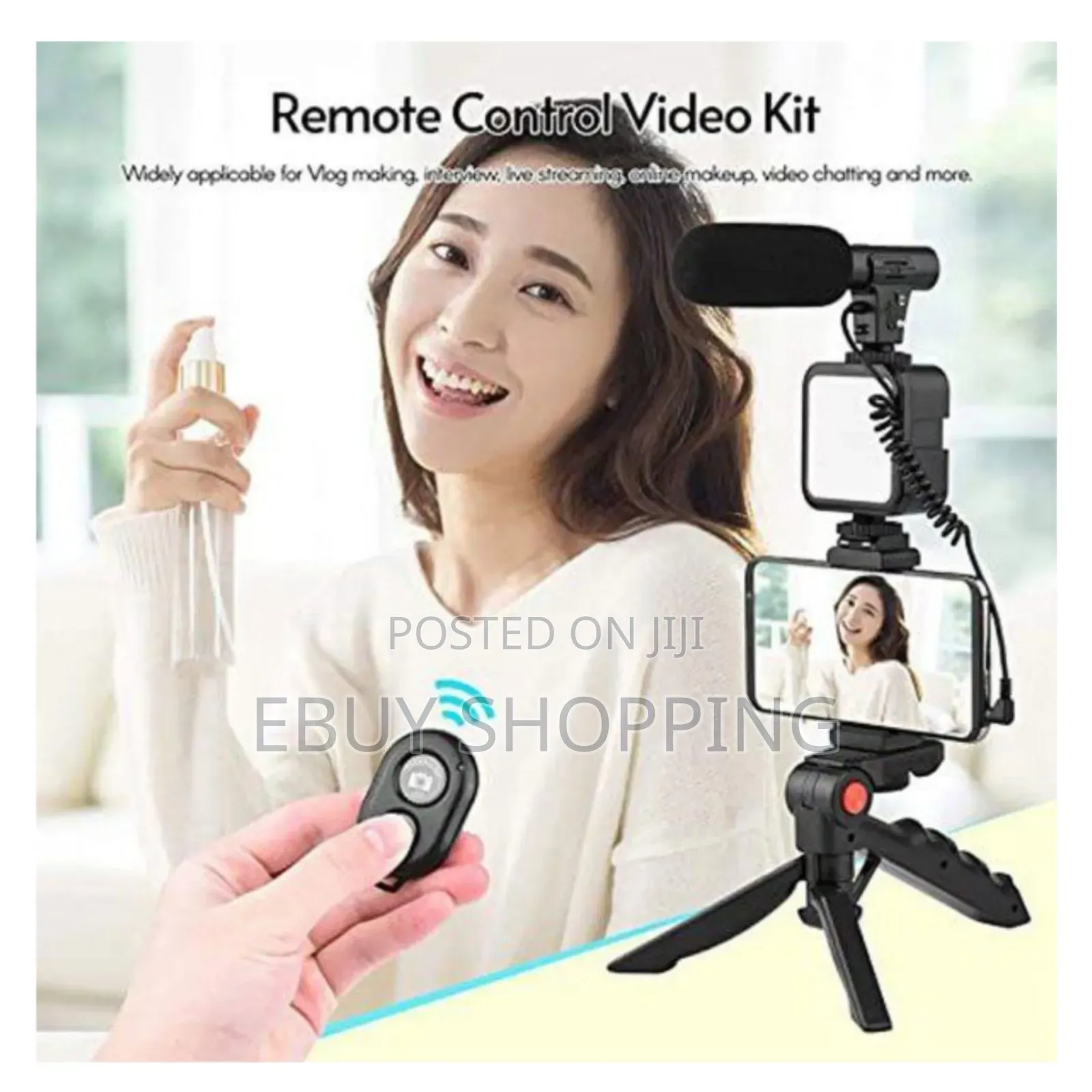 **"Shine Like a Pro With Built-in Led Clear Audio!"**