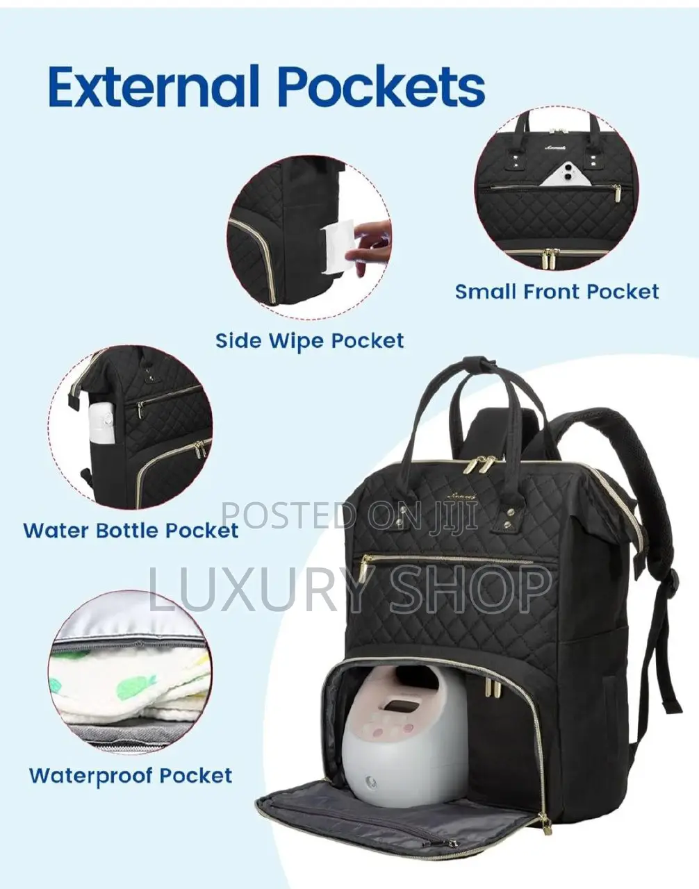 Fancy Mother's Diaper Bag