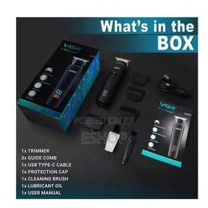 **Vgr v-937 Hair Trimmer – Sharp Stainless Steel Blades**