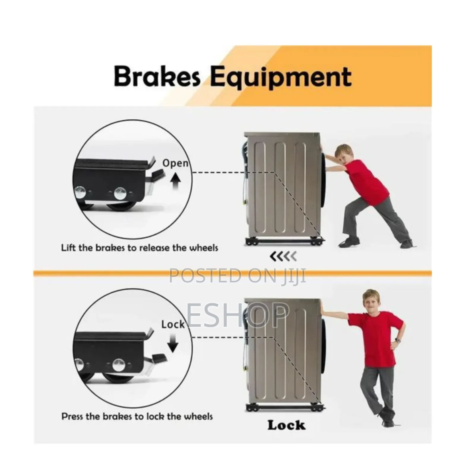 **Wheeled Appliance Stand – Convenient Practical**