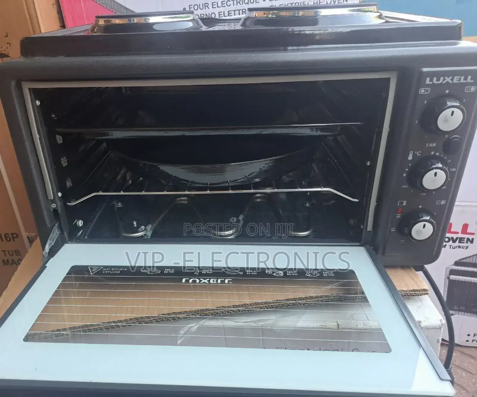 Luxell Mini Oven 2electric ሉክሴል ትንሽዋ ኦቭን