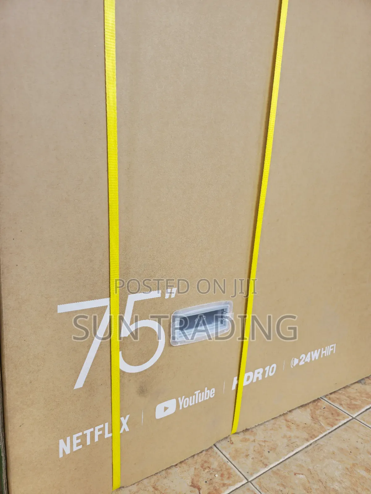 Syinix 75" Qled Smart Frameless Television