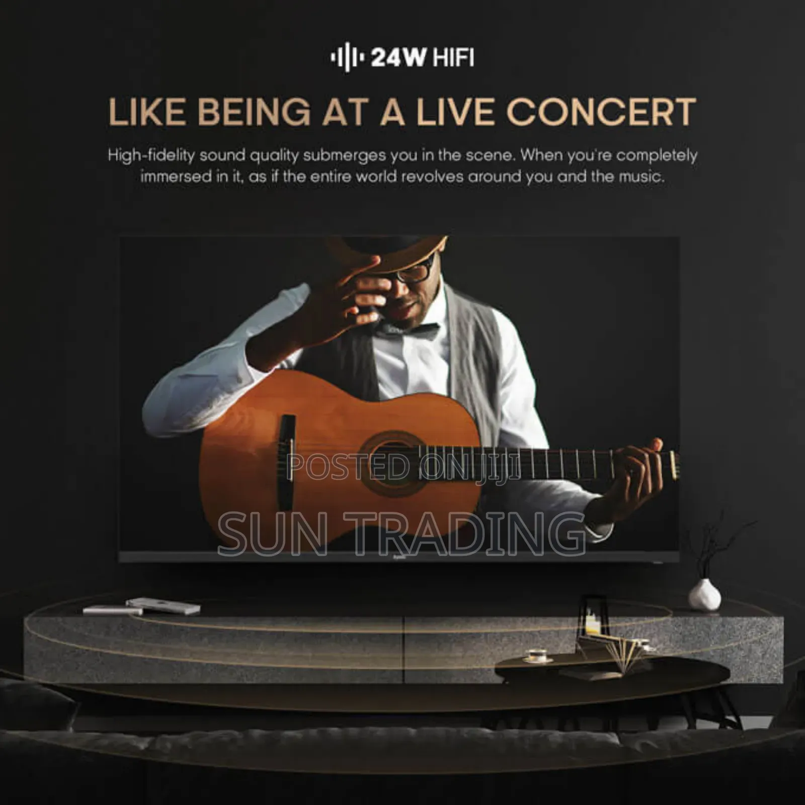 Syinix 75" Qled Smart Frameless Television