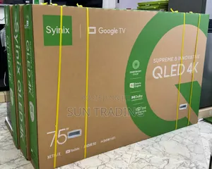 Photo - Syinix 75" Qled Smart Frameless Television