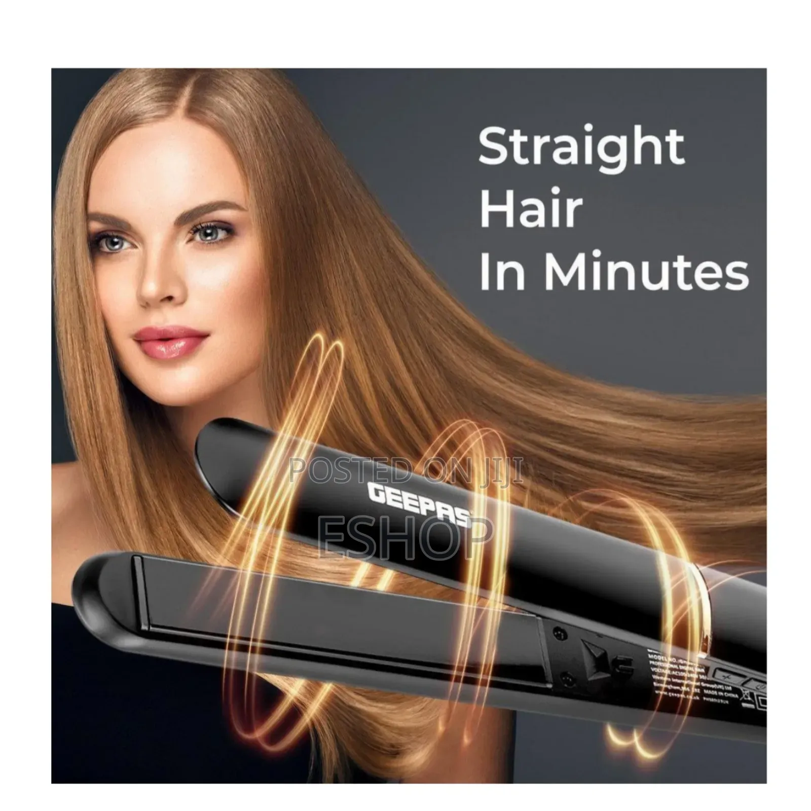 **Geepas Hair Styler – Perfect for Straight Wavy Looks**