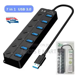 Photo - 7 Port High Speed Usb Hub3.0