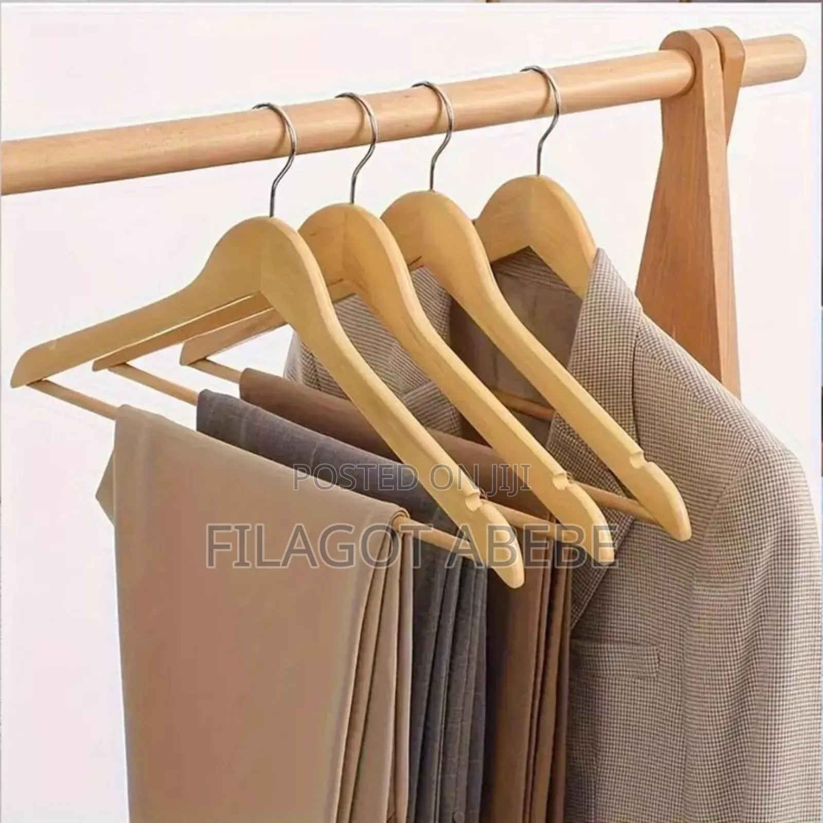 Clothes Wooden Hanger 12x