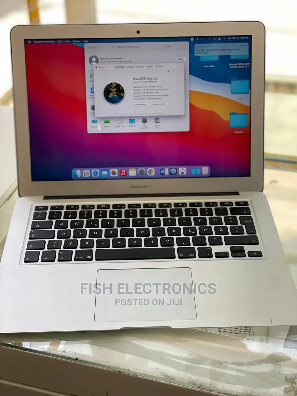 Laptop Apple MacBook Air 2015 8GB Intel Core I5 128GB
