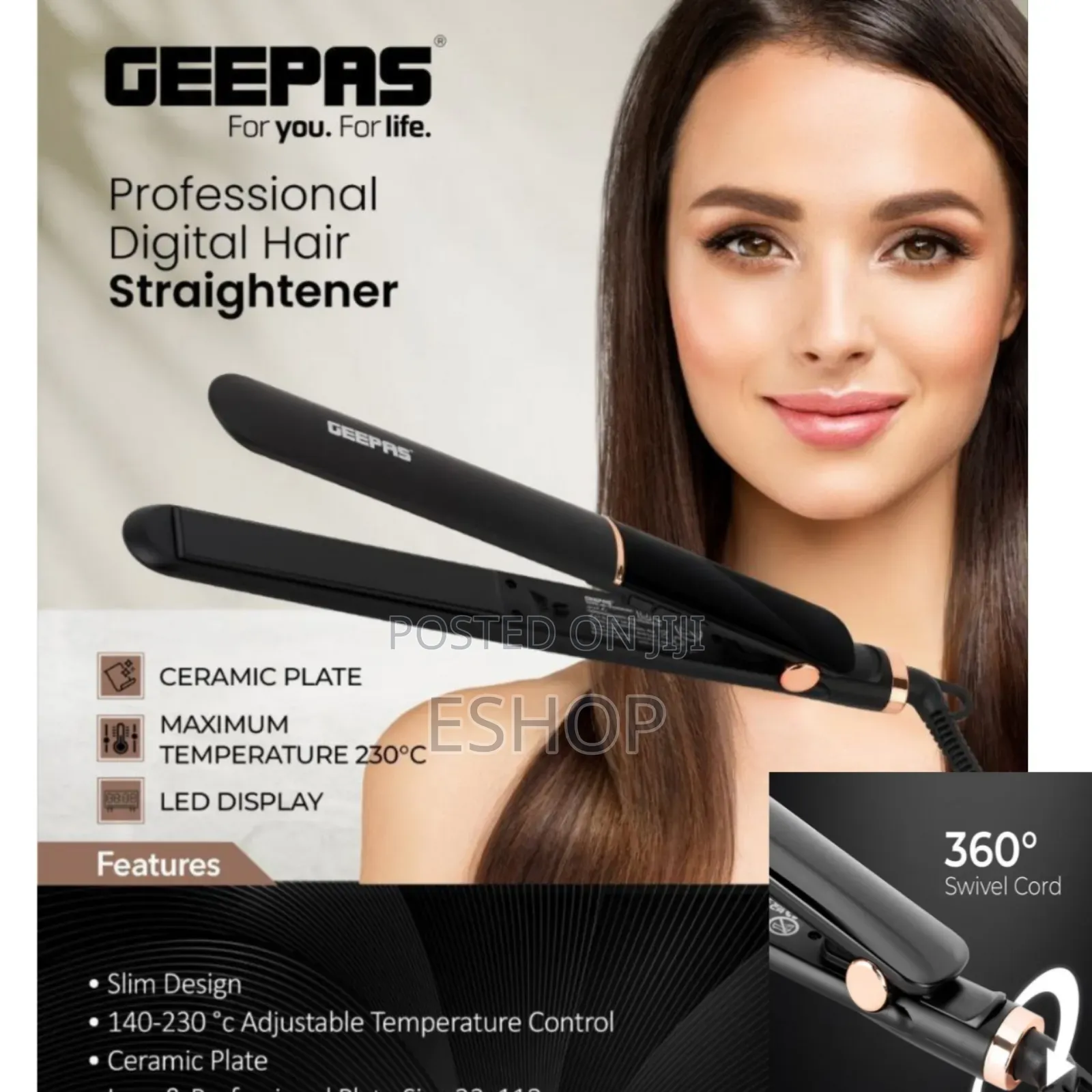 **Hanging Loop Design – Easy Storage Travel-Friendly**