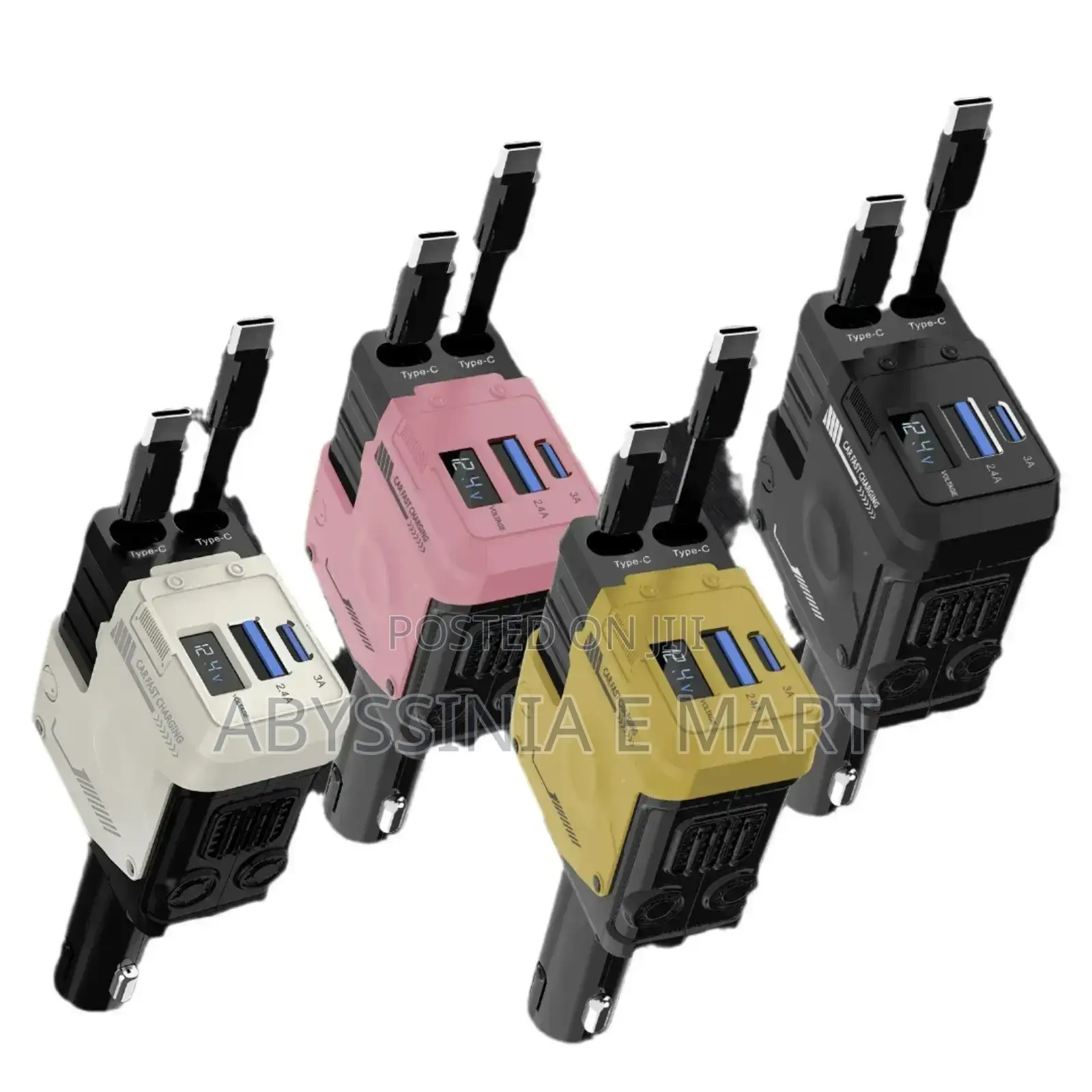 4in1 Fast Car Charger