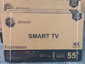 Photo - Bravia 55"Inch Tv Smart Qled Frameless Tv