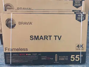 Bravia 55"Inch Tv Smart Frameless Tv