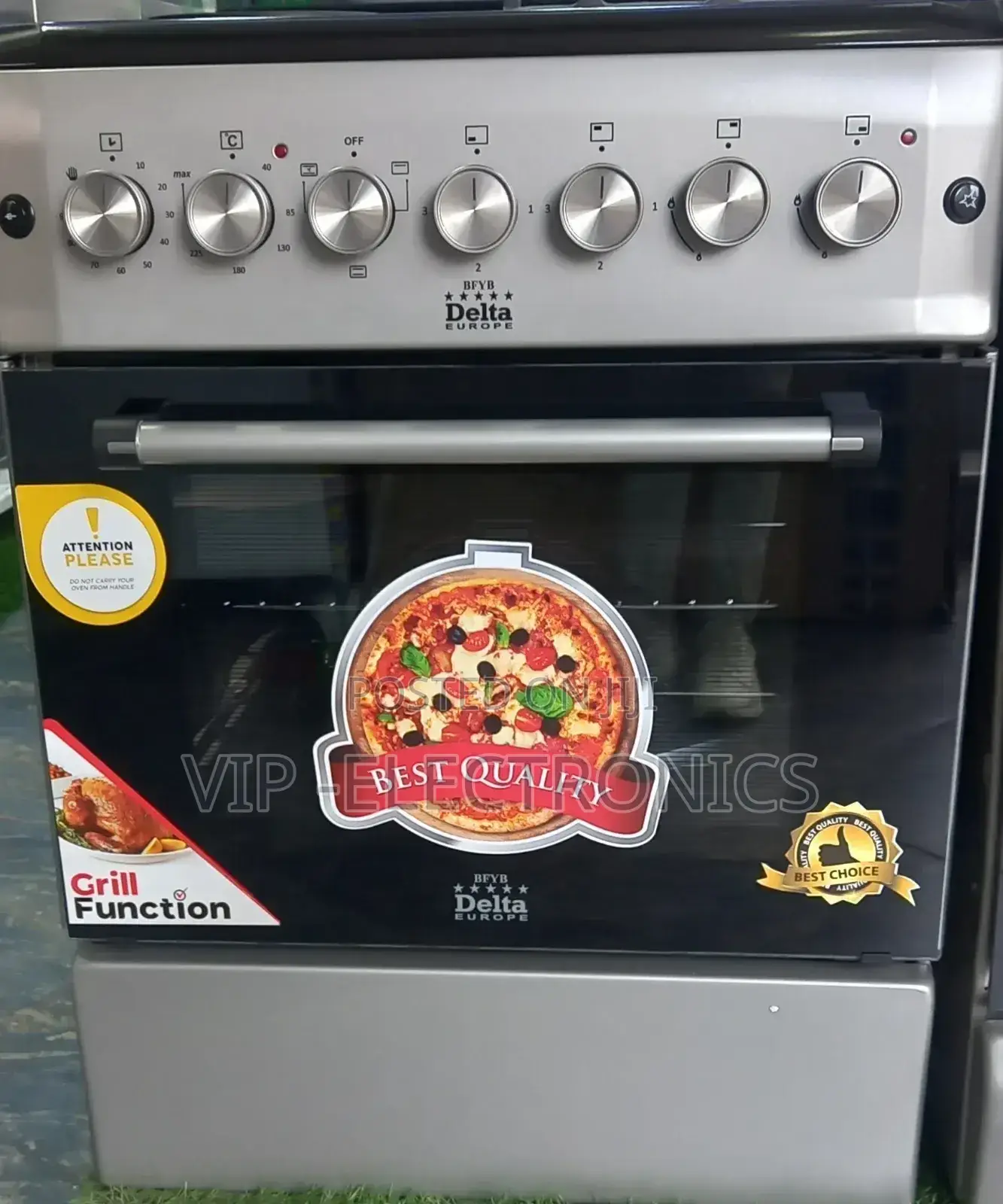 Delta Oven 2electric 2gas 60*60 Freestanding Oven