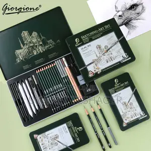 Photo - 27 PCS Professional Quality Sketching Set