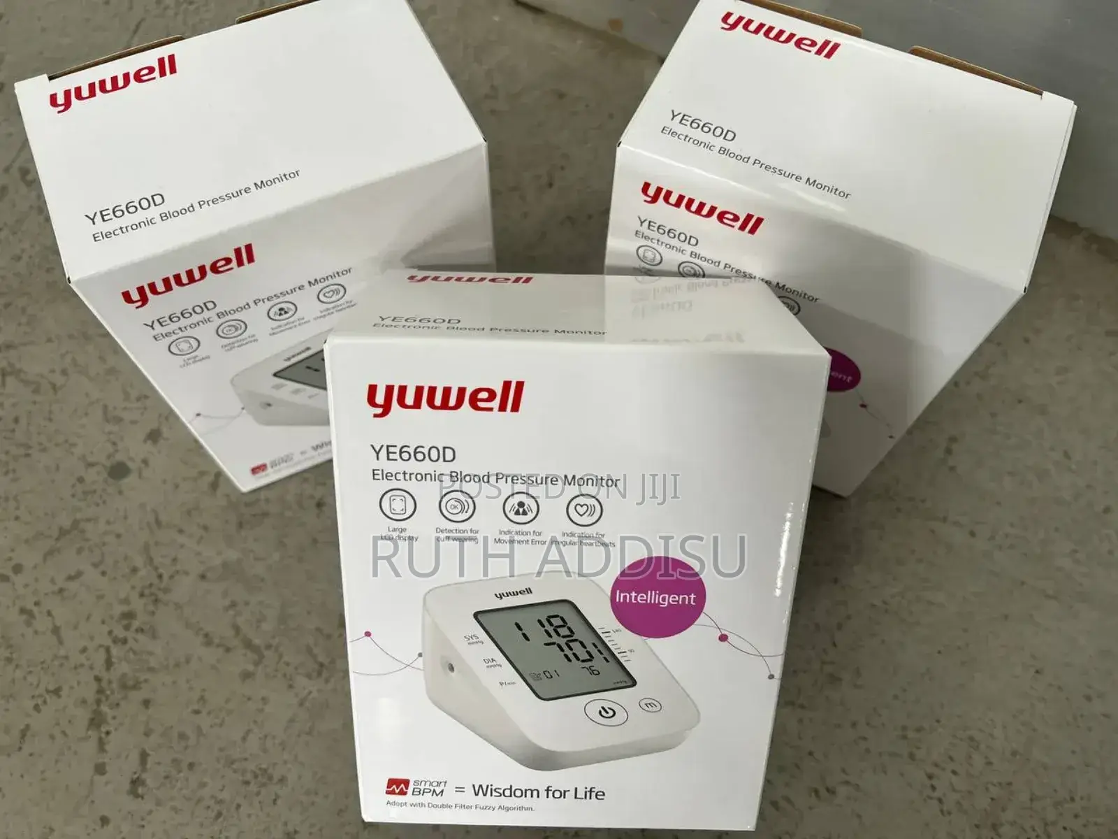 Blood Pressuer Monitor4፰blood Pressure Monitor1፯bp Monitor