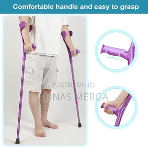 Elbow Crutches፸康strong, Non-Slip Rubber to Increase Traction