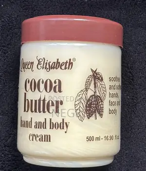 Photo - Queen Elisabeth Cocoa Butter Hand and Body Cream 500 Ml