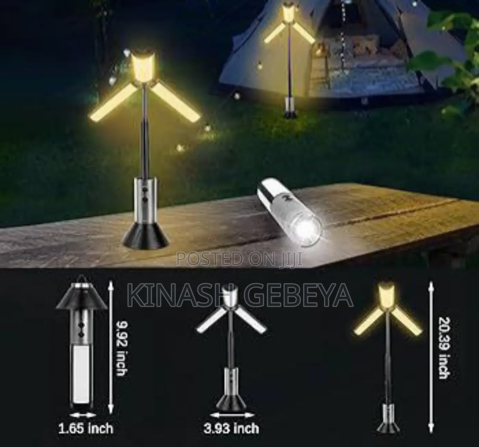 Rechargeable Folding Led Camping Light