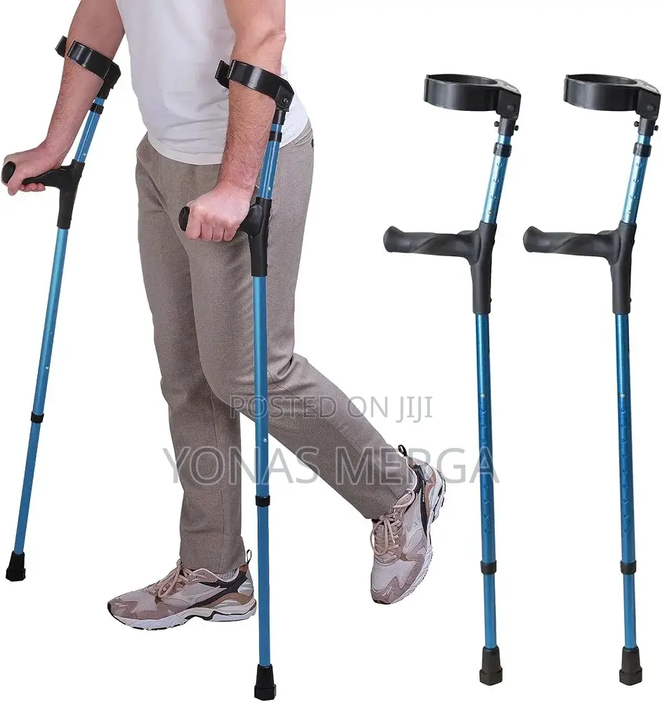 Forearm Crutches With Soft-Grip-Walking Aids in Pulox Design