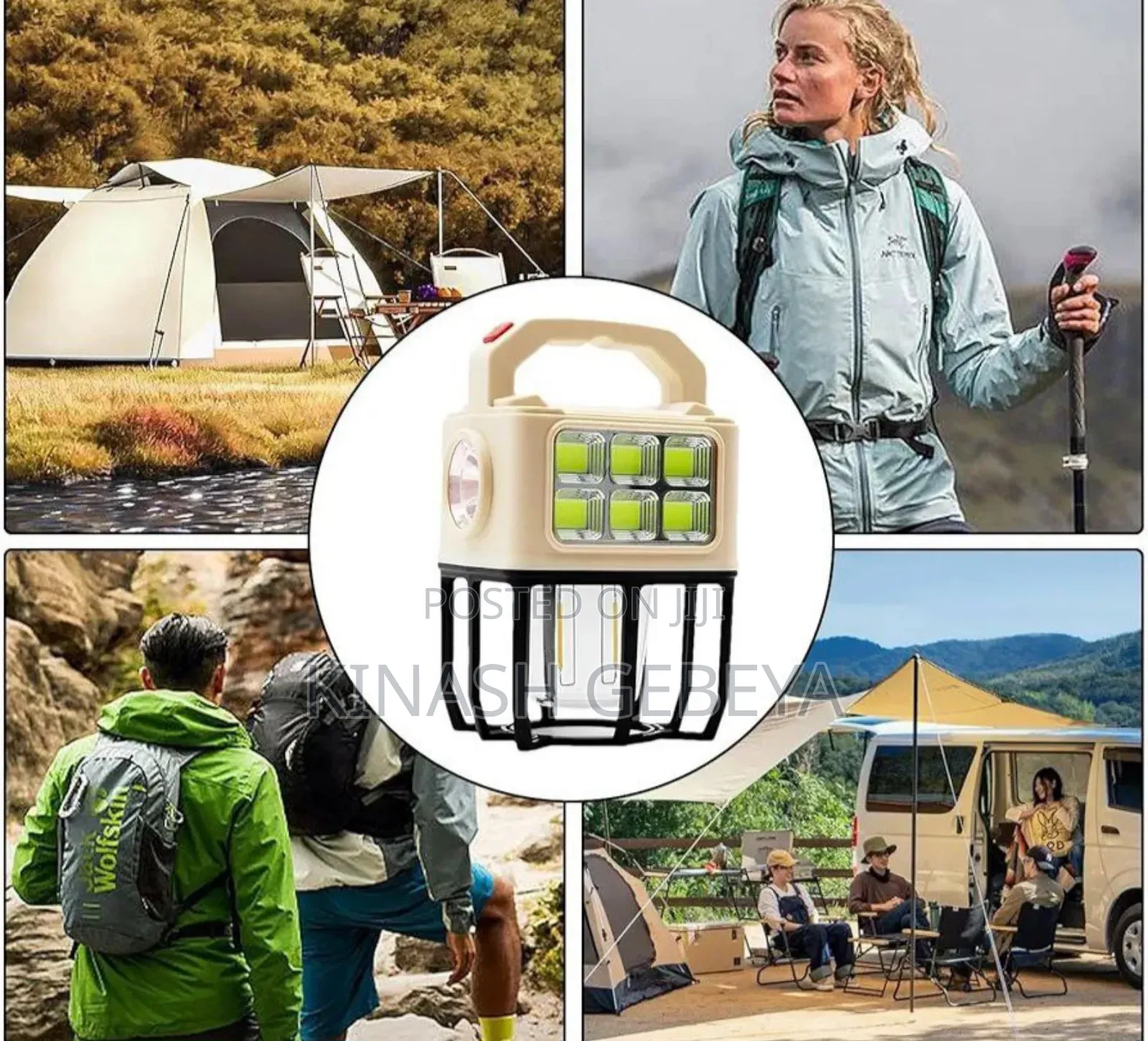 Outdoor Solar Camping Light