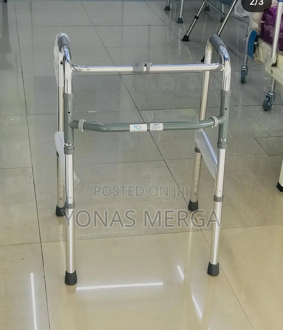 Folding Walker, Hard Front Wheels፹拟walking,Transportation