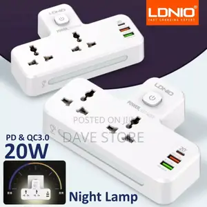 Guokang Multi-Socket Power Adapter