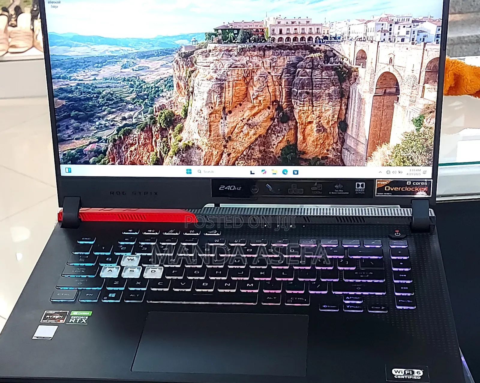 New Laptop Asus ROG Strix G16 G614 16GB AMD Ryzen 9 SSD 1T