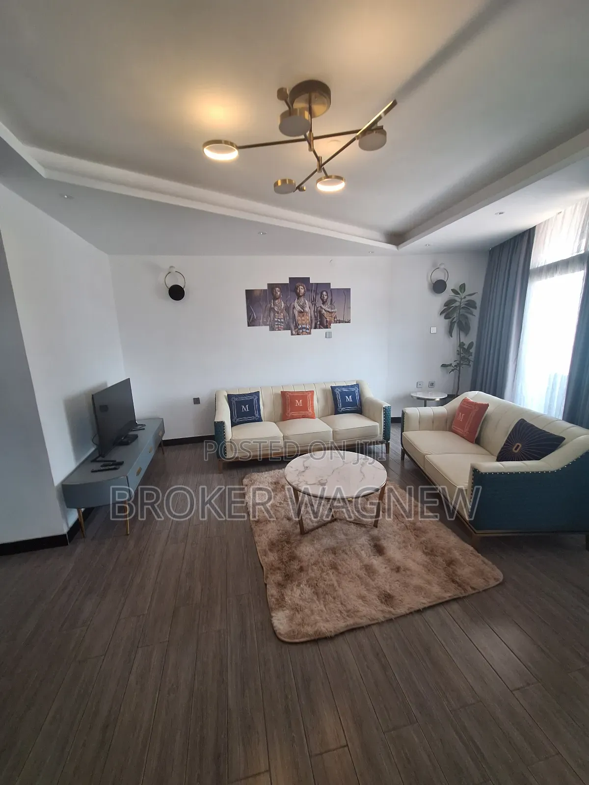 Furnished 2bdrm Apartment in Kirkos for rent