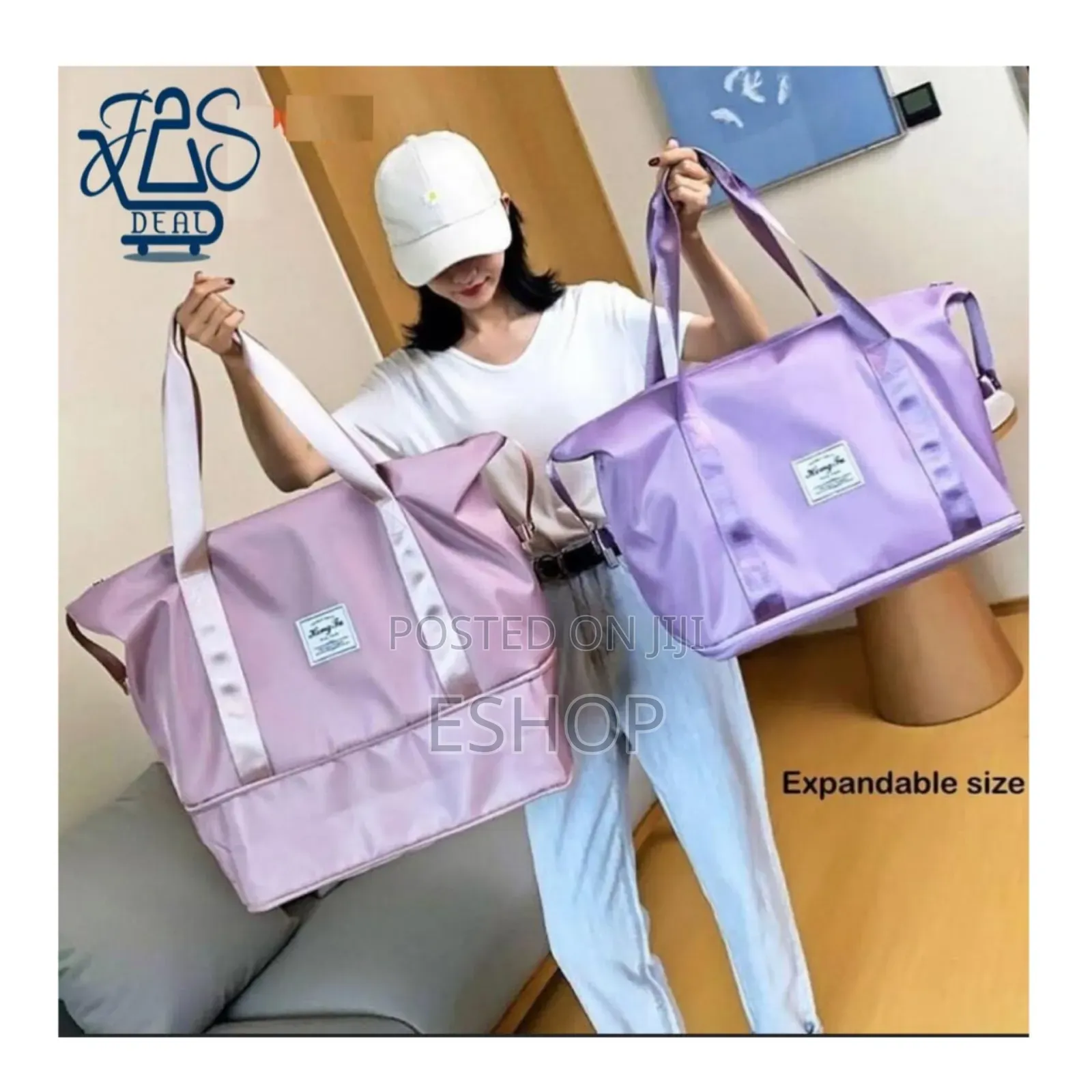 **Foldable Travel Bag – Fits Airline Size Requirements**