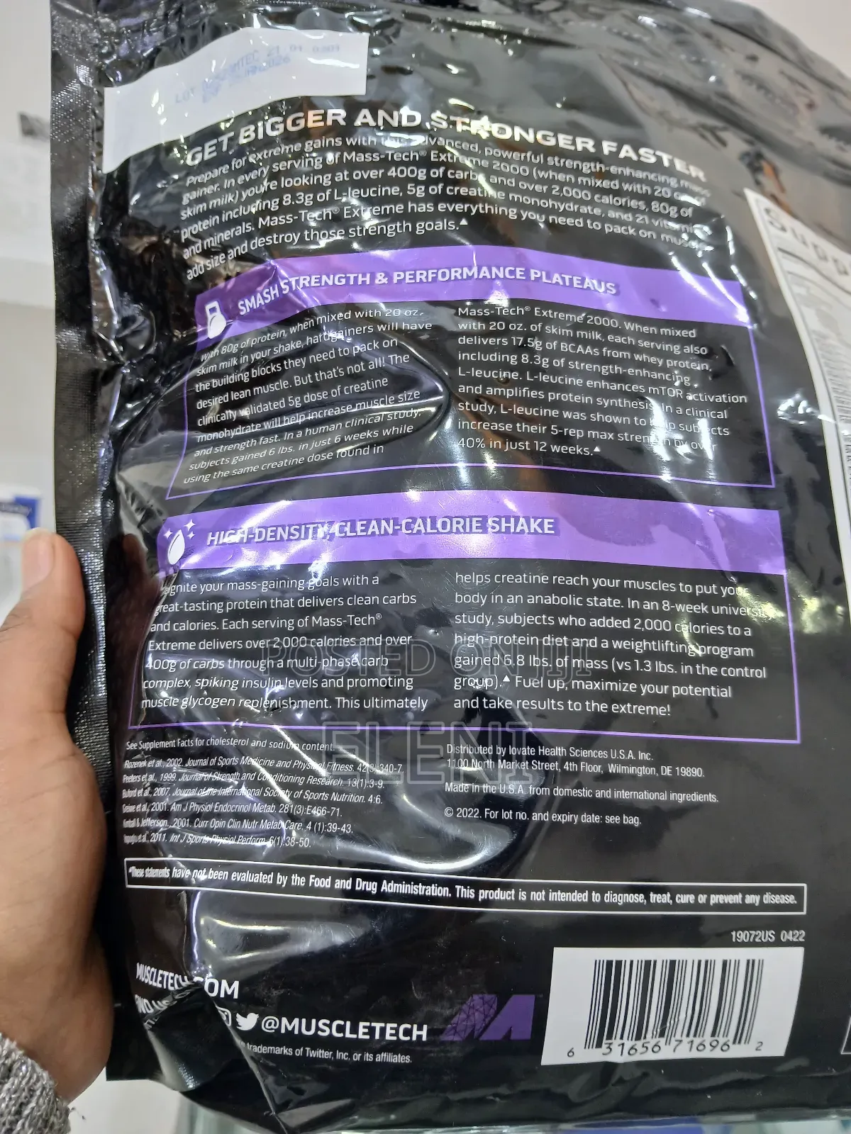 Mass Tech Extrem 2.72kg