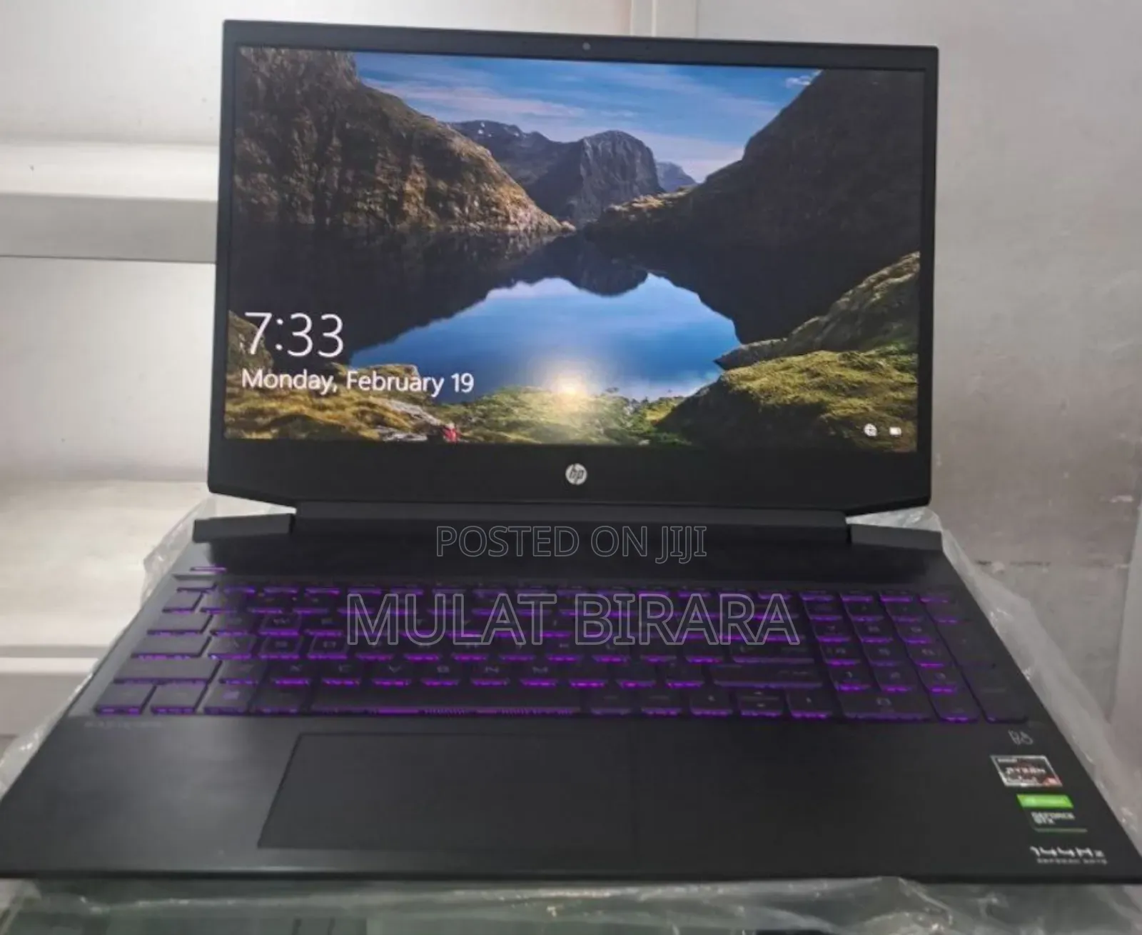 New Laptop HP Pavilion Power 15 16GB AMD Ryzen 5 SSD 512GB