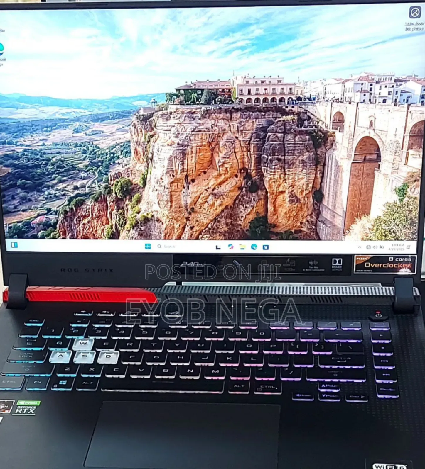 New Laptop Asus ROG Strix G15 16GB AMD Ryzen 9 SSD 1T