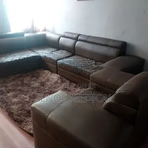 Photo - Used L-Shape Lether Sofa