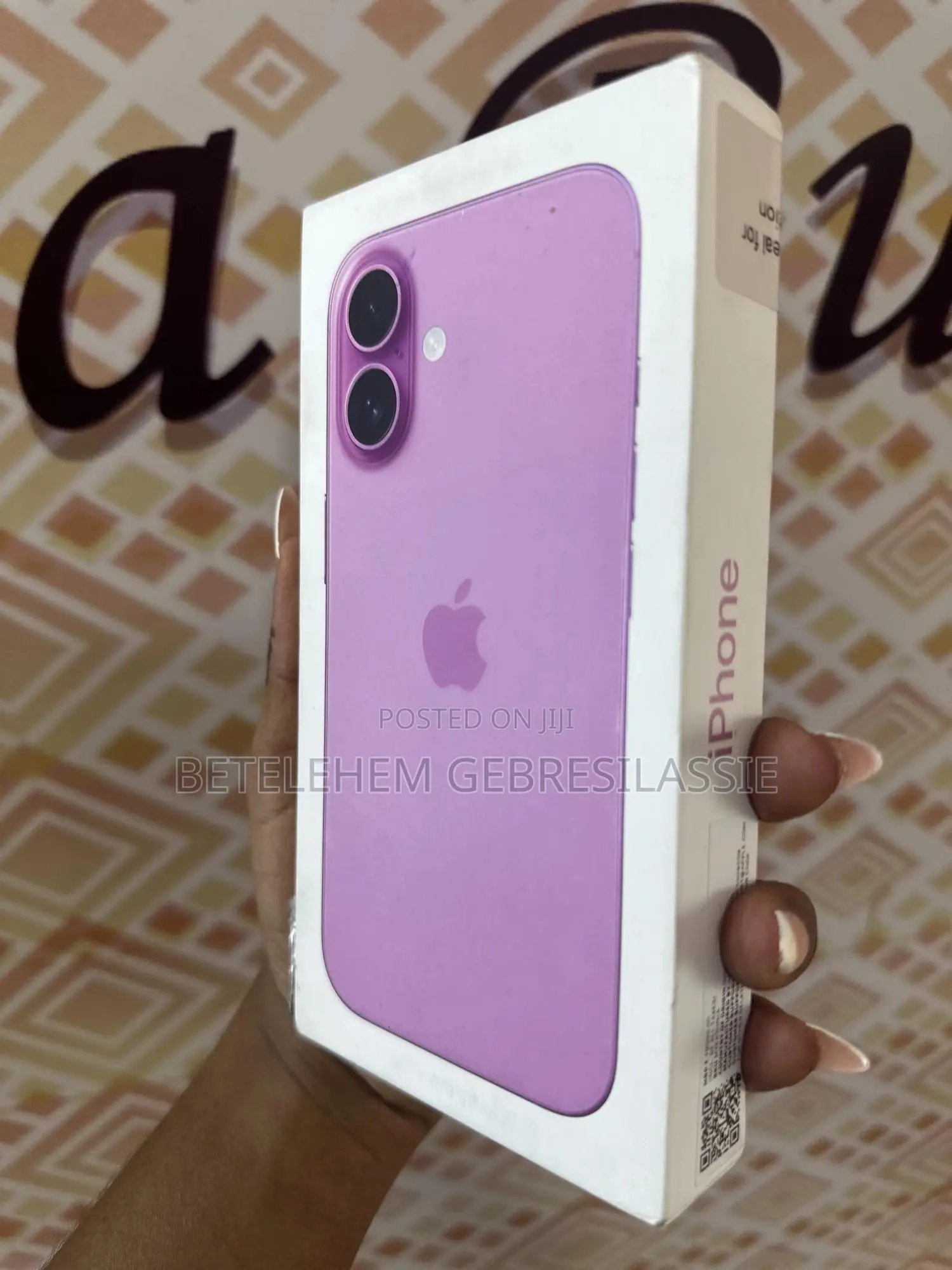 New Apple iPhone 16 128 GB Pink