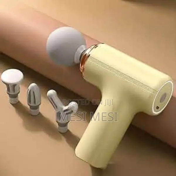 Massage Gun For Full Body Relief, 4 Heads, 6intensity Levels