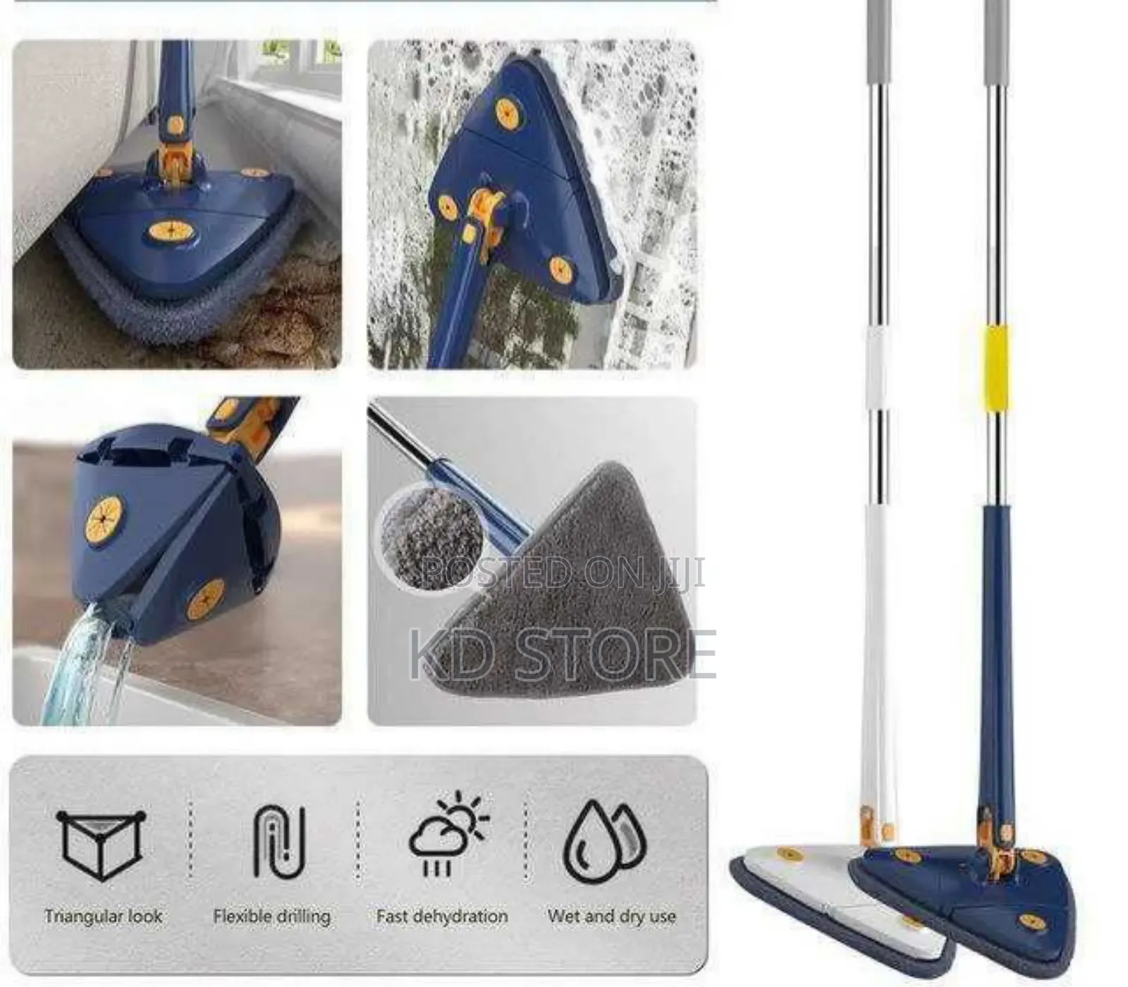 360° Rotating Self Squeez Mop