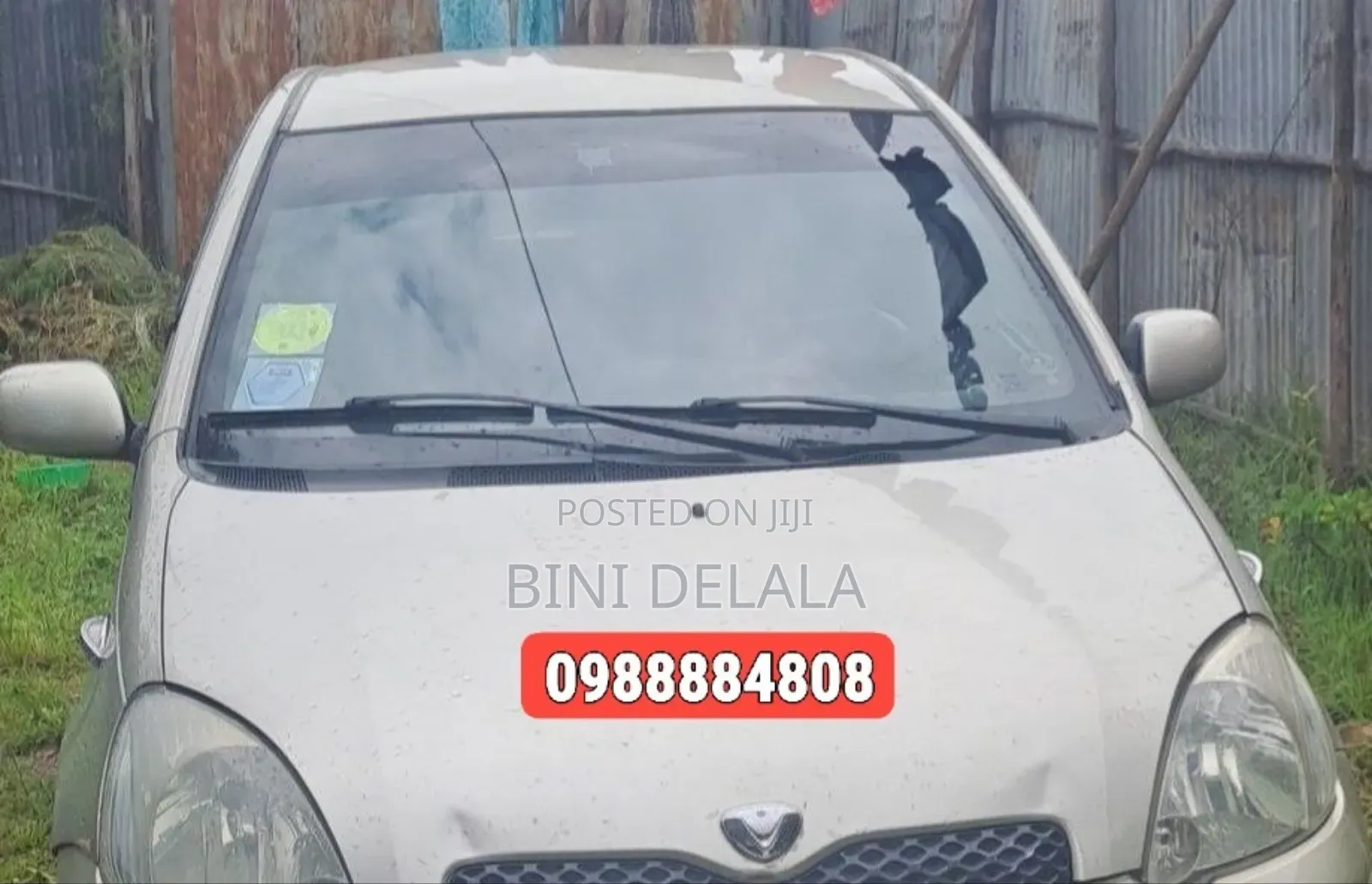 Toyota Vitz 1.0 FWD 3dr 2004 Silver