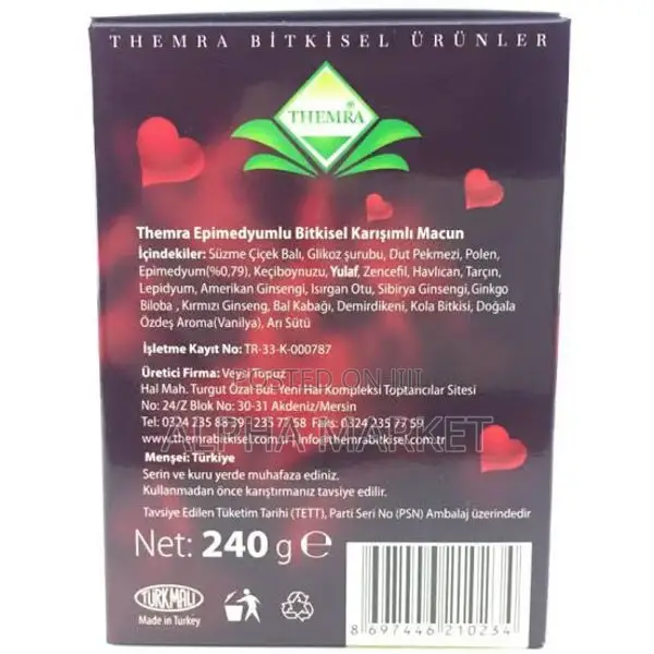 Epimedyumlu Macun Full Cartoon 12 Piece