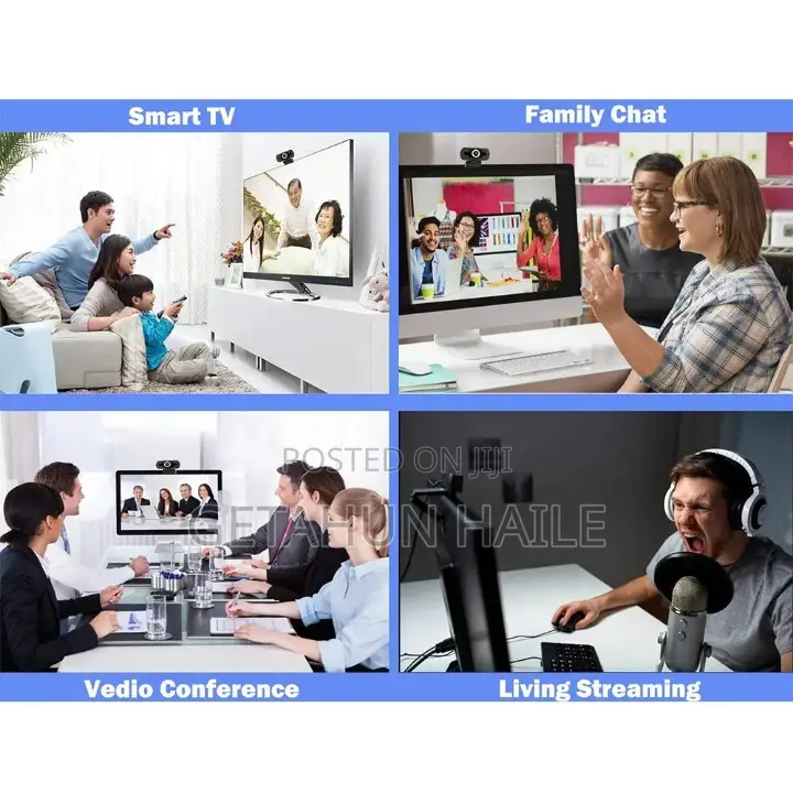 Hysenser Full Hd 1080p Webcam