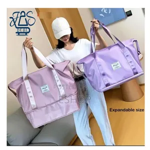 Photo - **Lightweight Foldable Sports Bag – 24” Large Storage**