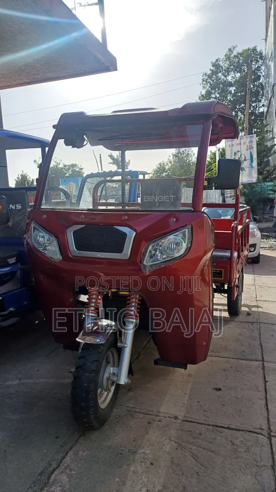 New Bajaj 2024 Red