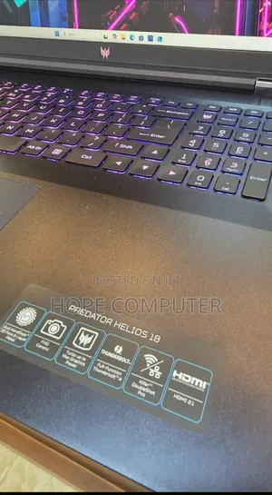Photo - New Laptop Acer Predator Helios 18 PH18-71 16GB Intel Core I7 SSD 1T