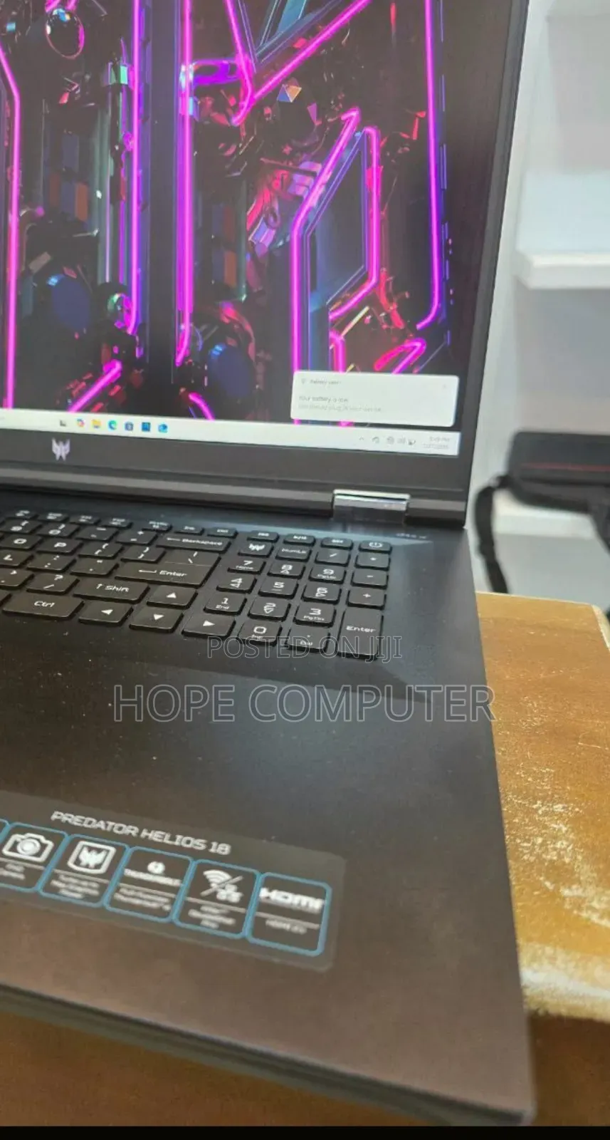 New Laptop Acer Predator Helios 18 PH18-71 16GB Intel Core I7 SSD 1T