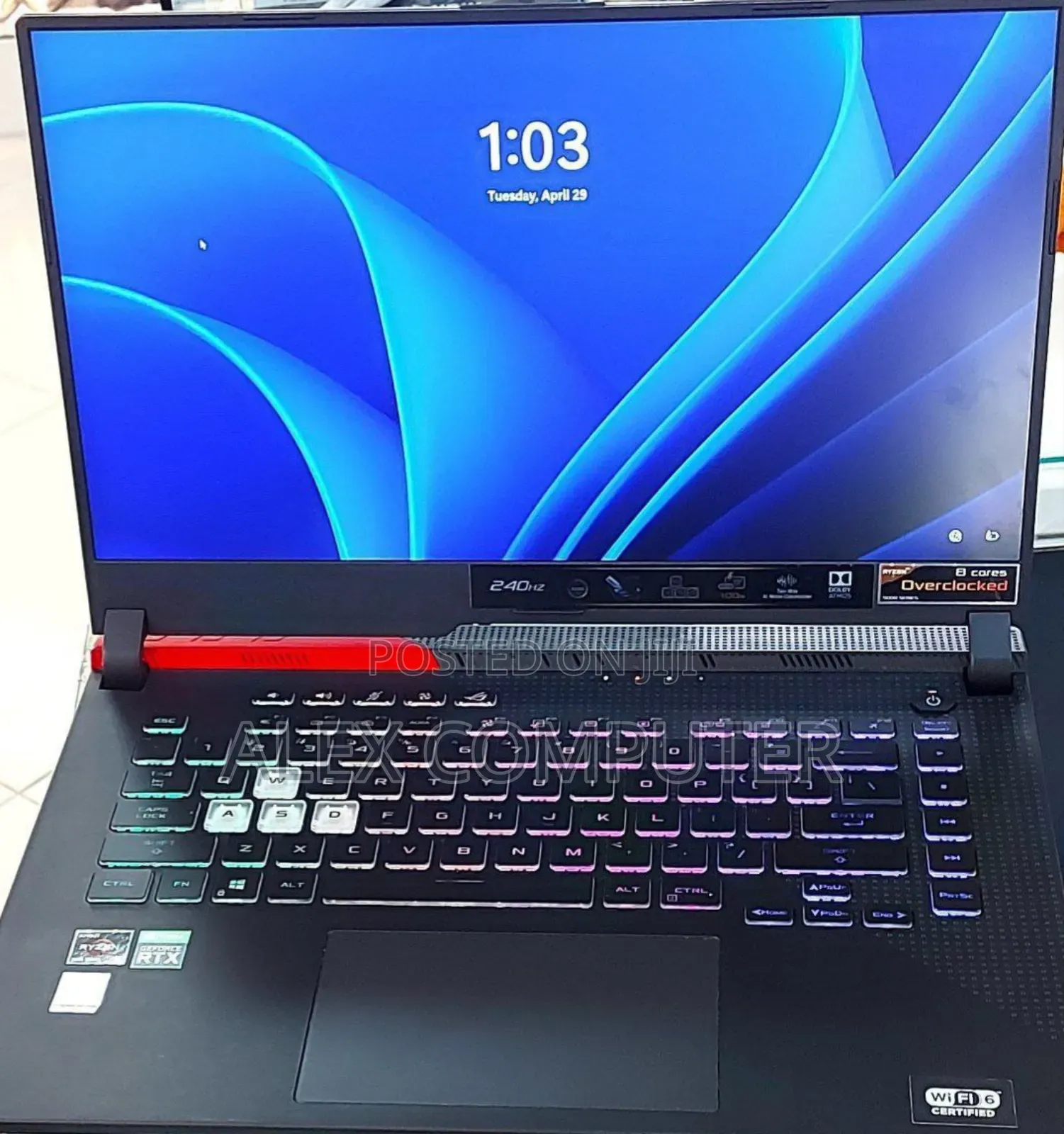 New Laptop Asus ROG Strix G15 16GB AMD Ryzen 9 SSD 1T