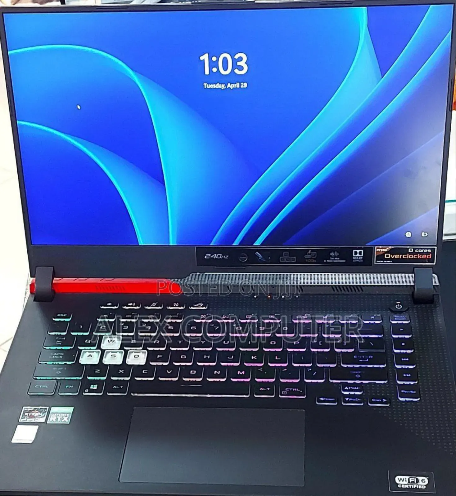 New Laptop Asus ROG Strix G15 16GB AMD Ryzen 9 SSD 1T