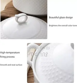 3 Set Ceramic Soup Pot