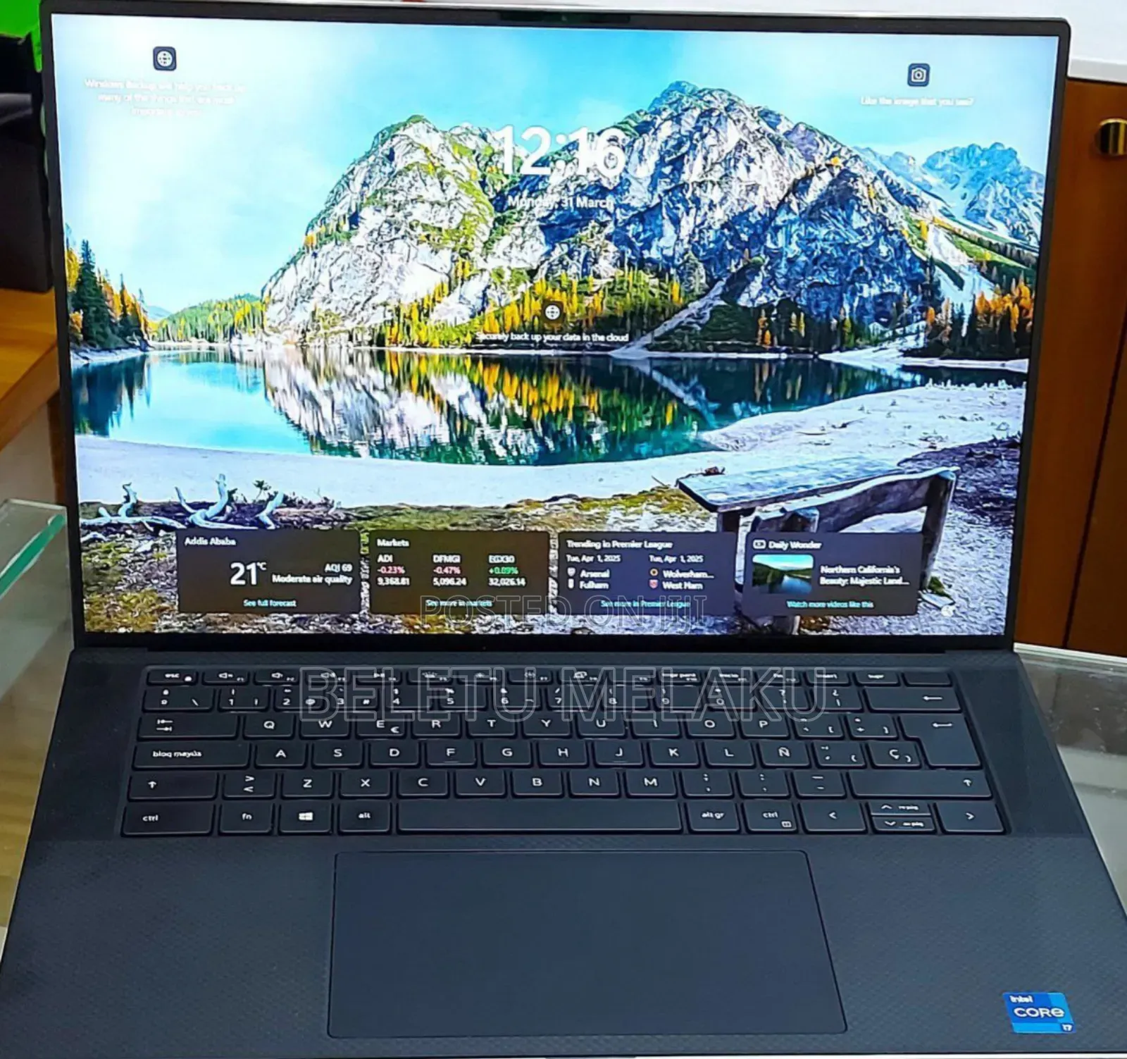 New Laptop Dell XPS 15 9510 16GB Intel Core I7 SSD 1T